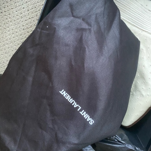 Saint Laurent Ostrich Dylan Chelsea Boots bnwt - Picture 2 of 3